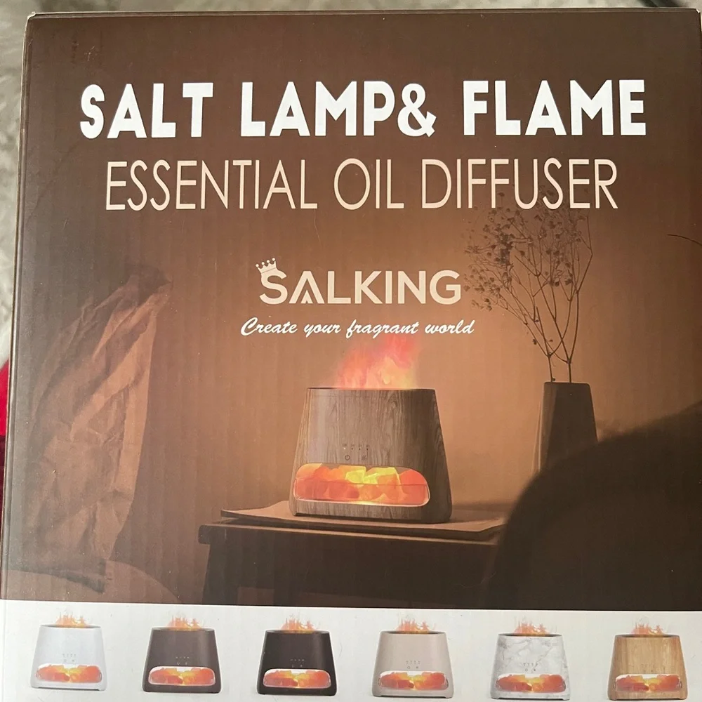 New in box Himalayan salt lamp diffuser - Picture 3 of 3